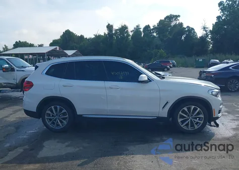 2019 BMW X3 xDrive30I z USA, uszkodzony, nr VIN 5UXTR9C53KLE21616